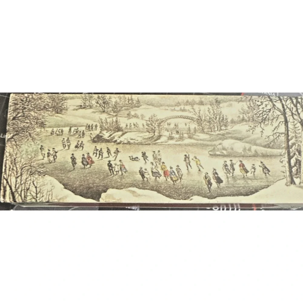 Vintage Avon 1876 Winterscapes Fragranced Bar Soap 2-Pack 3oz Winter Landscape